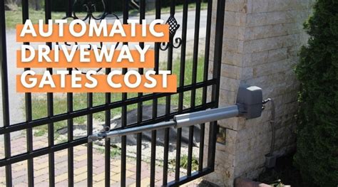 foundation box for electric gates|electric driveway gates cost.